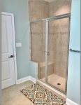 Master Bathroom with Large Walk-in Shower